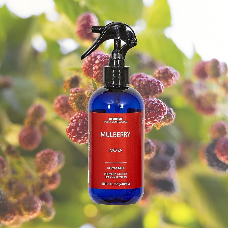 aromar Essential Room Mist and Fabric Spray with Natural Freshener Aromatherapy for a Fresh and Rejuvenated Home 8 oz Mulberry - Image 5